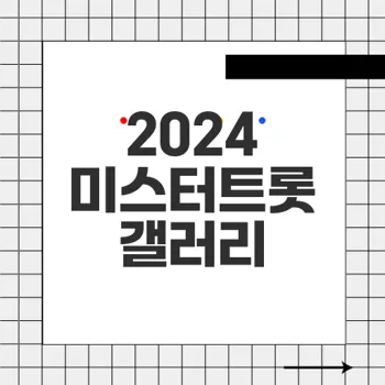 미스터트롯 갤러리의 2024년 여론 변화 분석